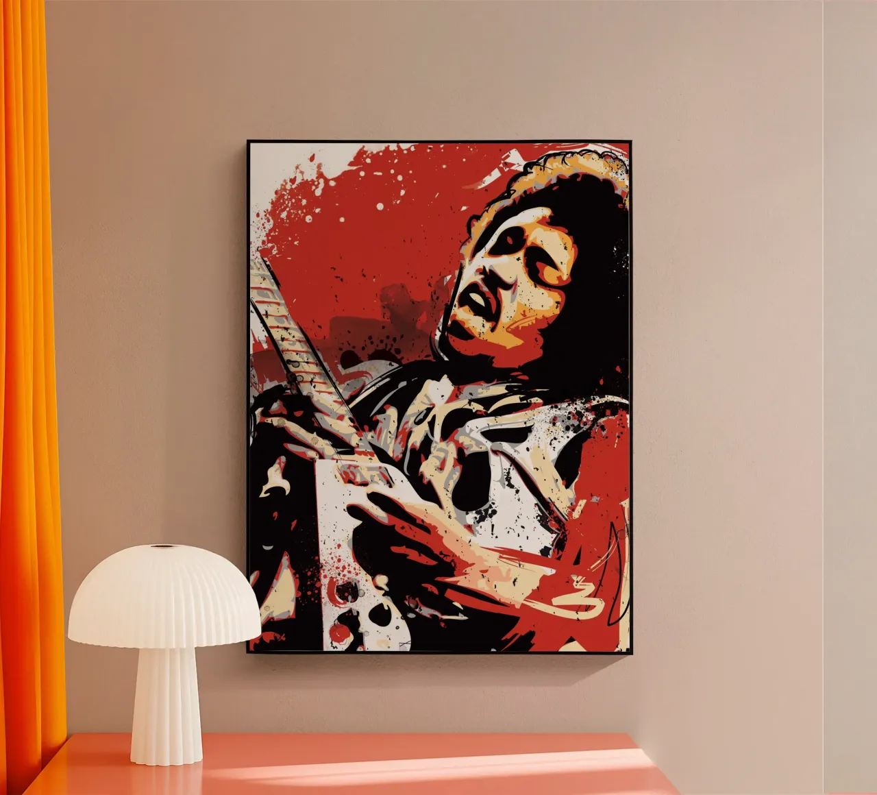 Hendrix vibes plexiglass da 2toastdesign