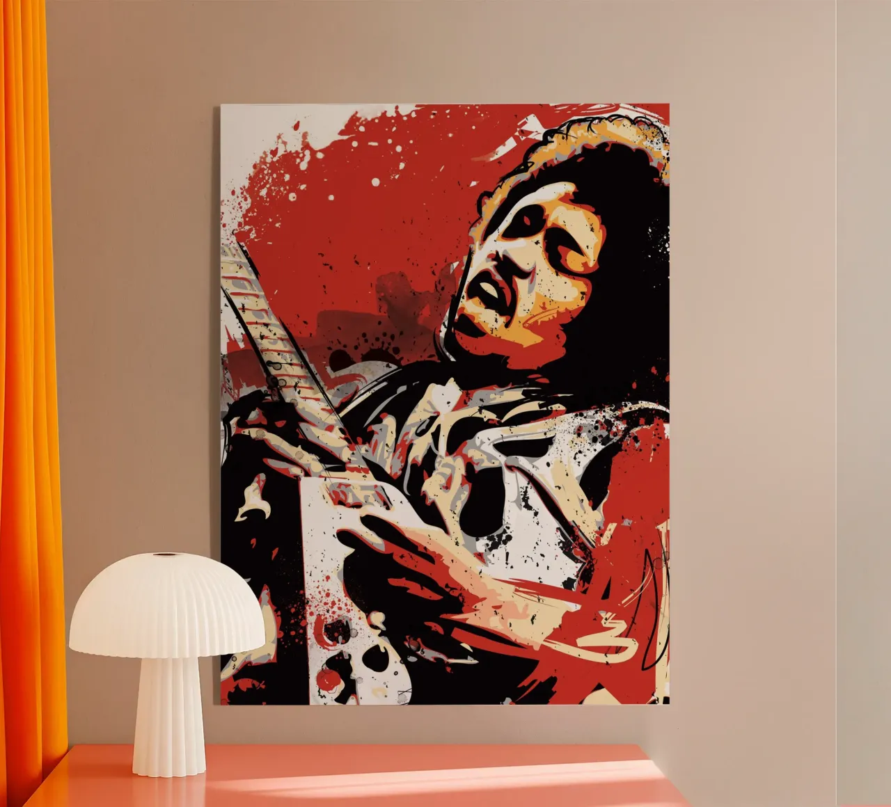 Hendrix vibes plexiglass da 2toastdesign