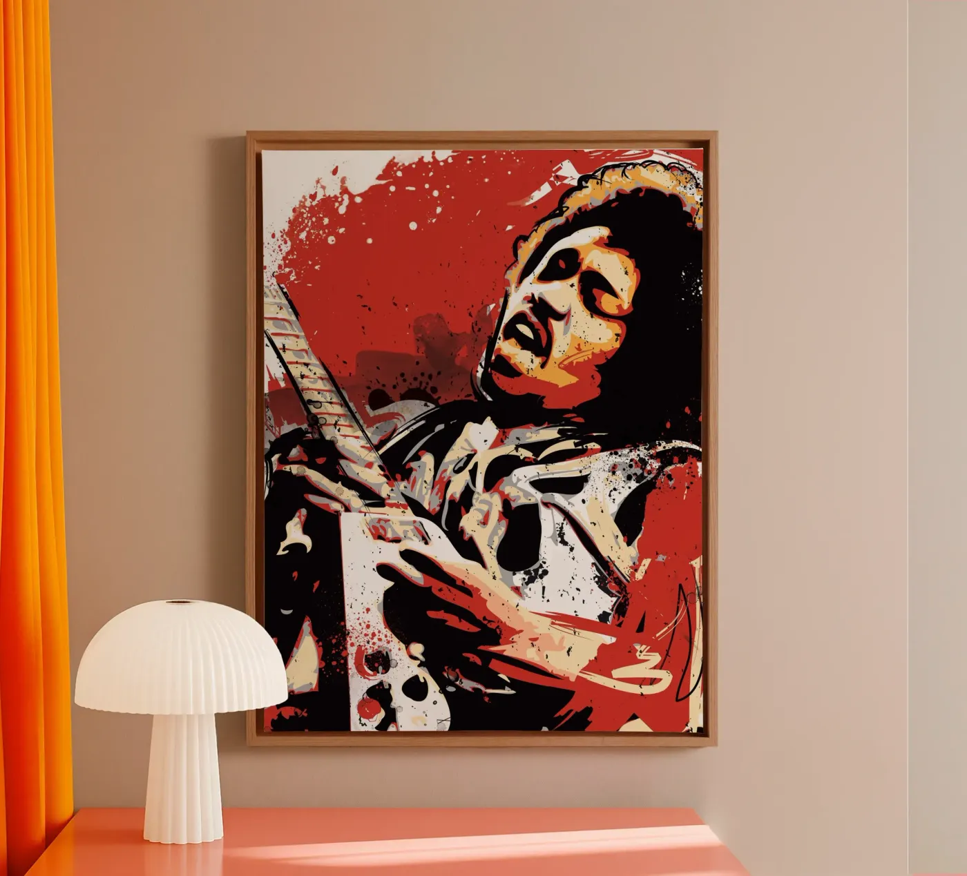 Hendrix vibes canvas by 2toastdesign