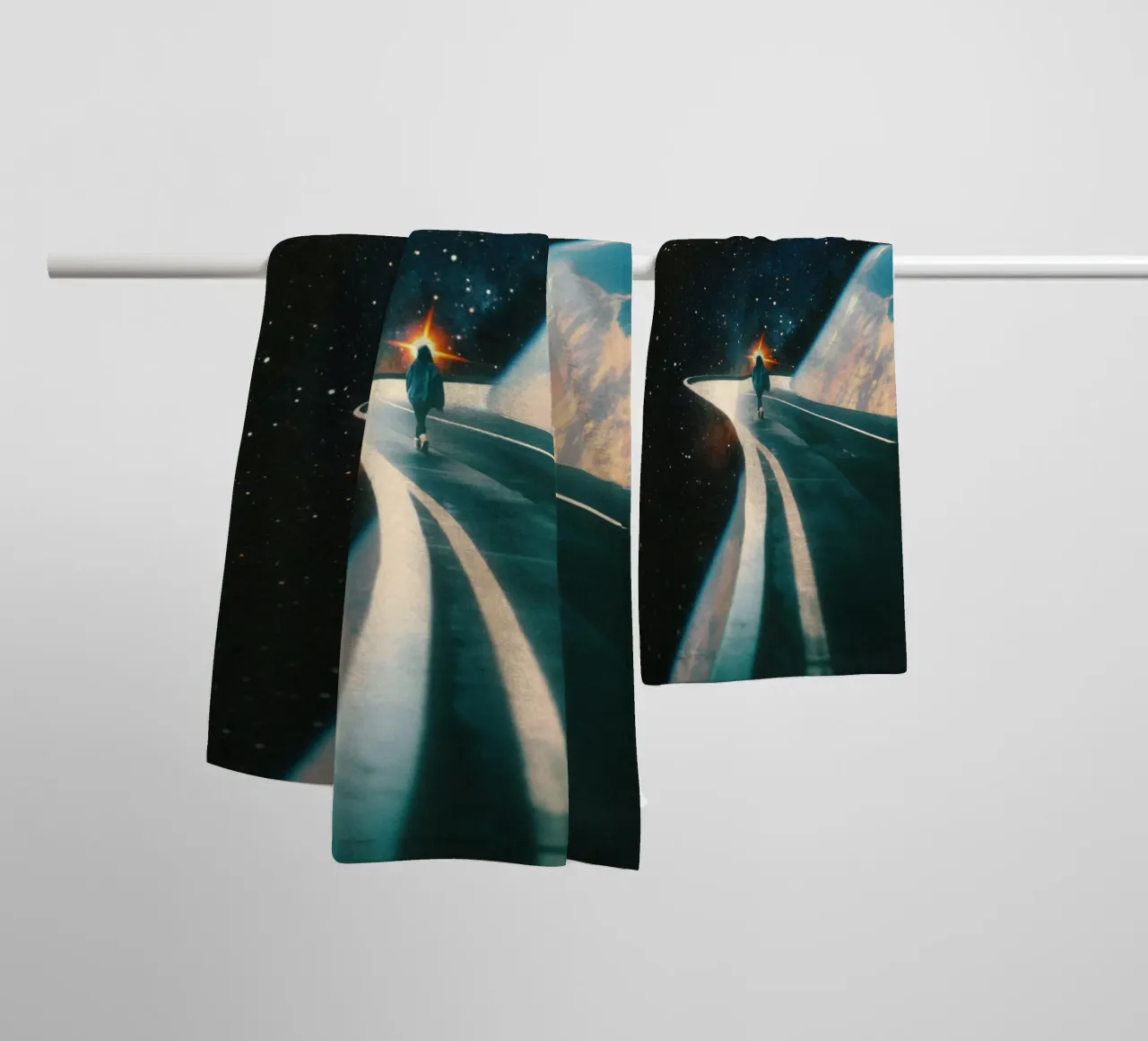 Llévame a las estrellas toalla de baño de Taudalpoi