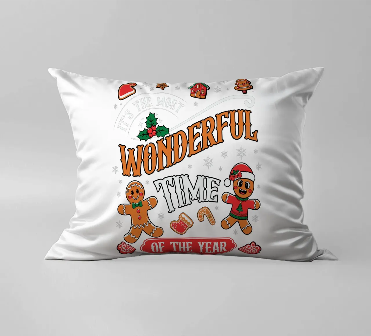 It's the Most Wonderful Time of the Year cojín de edsonramosart