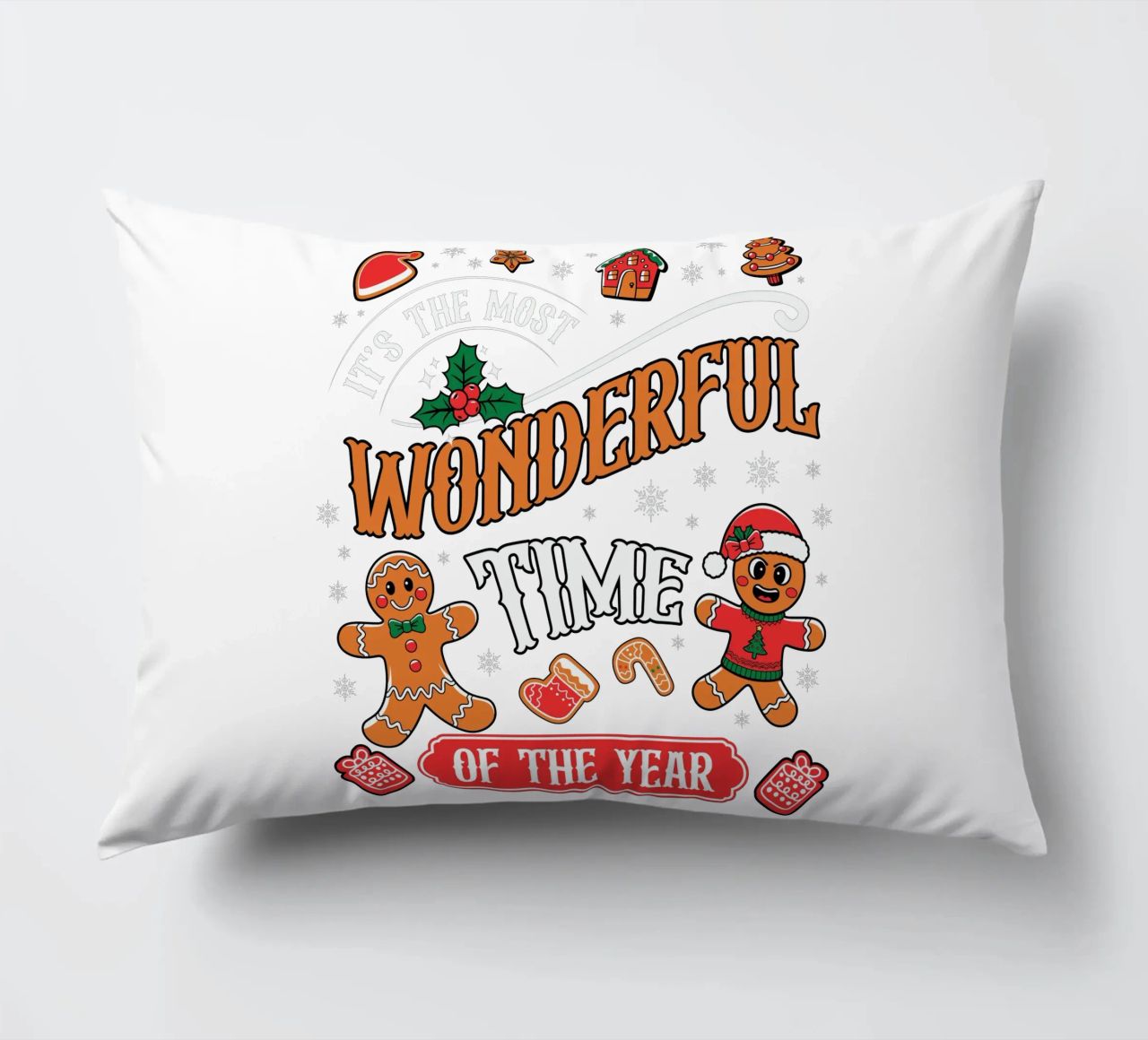 It's the Most Wonderful Time of the Year cuscino da edsonramosart