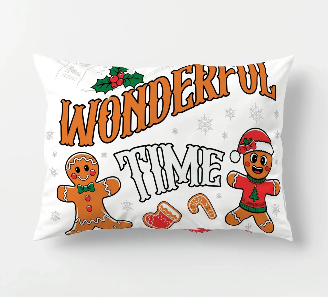 It's the Most Wonderful Time of the Year cuscino da edsonramosart