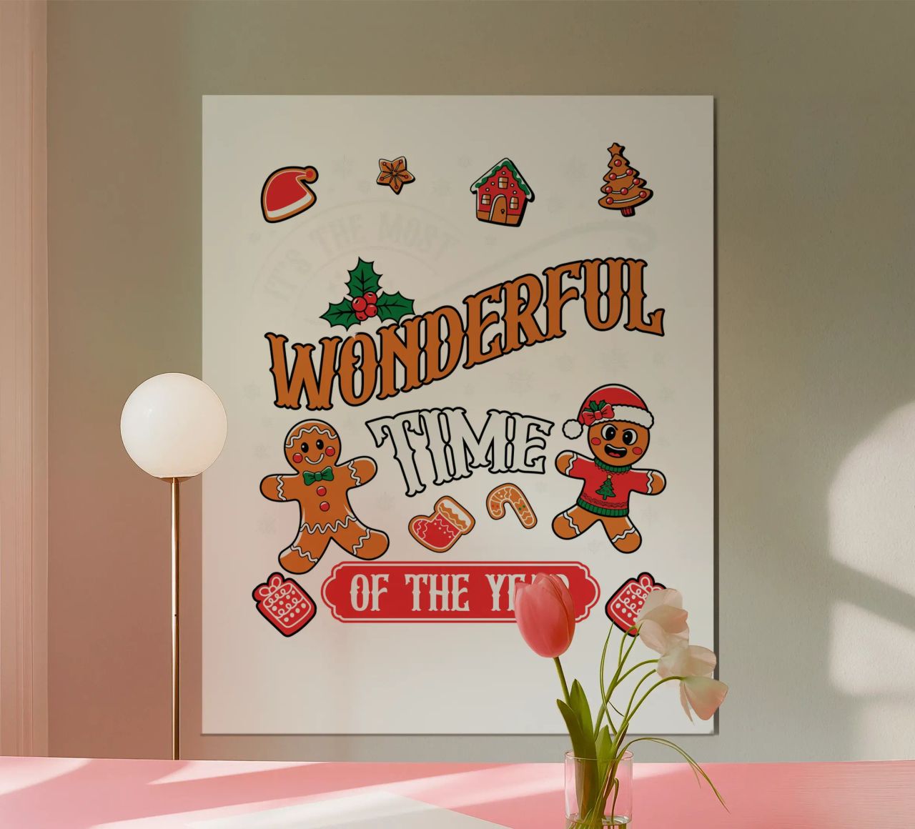 It's the Most Wonderful Time of the Year carta hahnemühle da edsonramosart