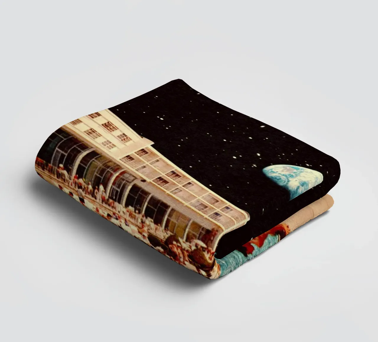 The Lunar Pool towel by Taudalpoi