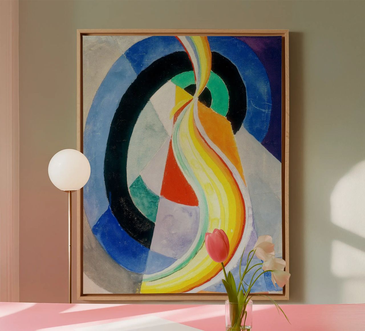 Robert Delaunay - Propeller (Helice) canvas by ARTOTHEK
