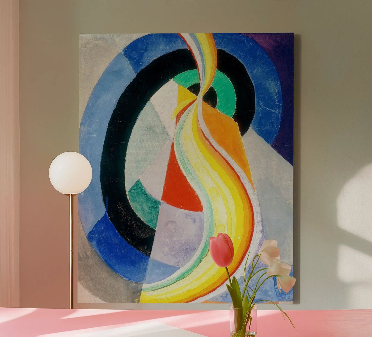Robert Delaunay - Propeller (Helice) canvas by ARTOTHEK