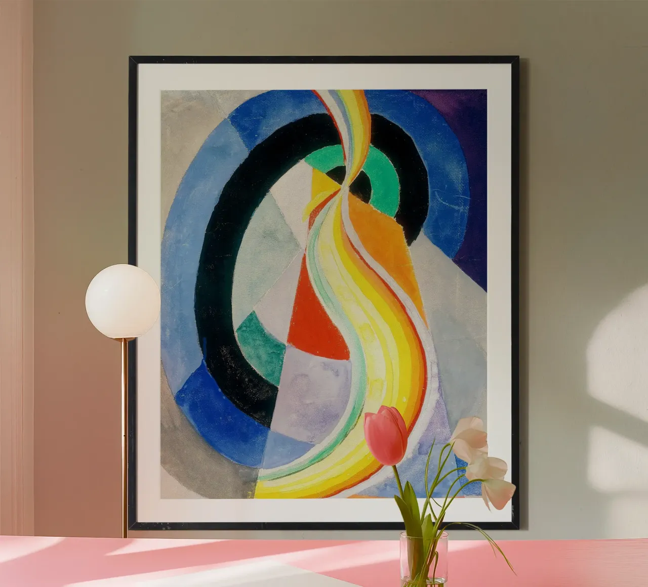 Robert Delaunay - Elica (Helice) carta hahnemühle da ARTOTHEK