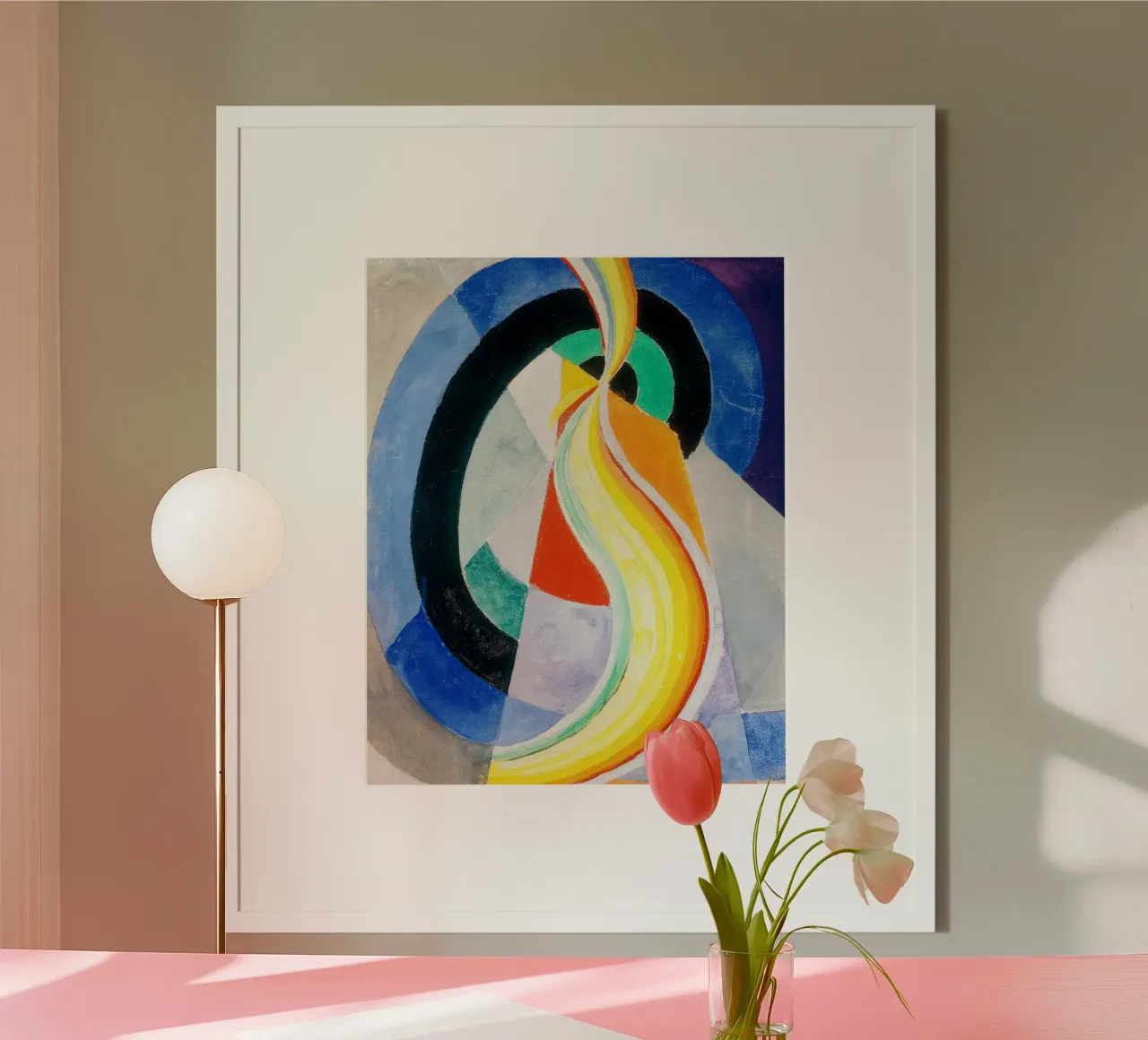 Robert Delaunay - Elica (Helice) carta hahnemühle da ARTOTHEK
