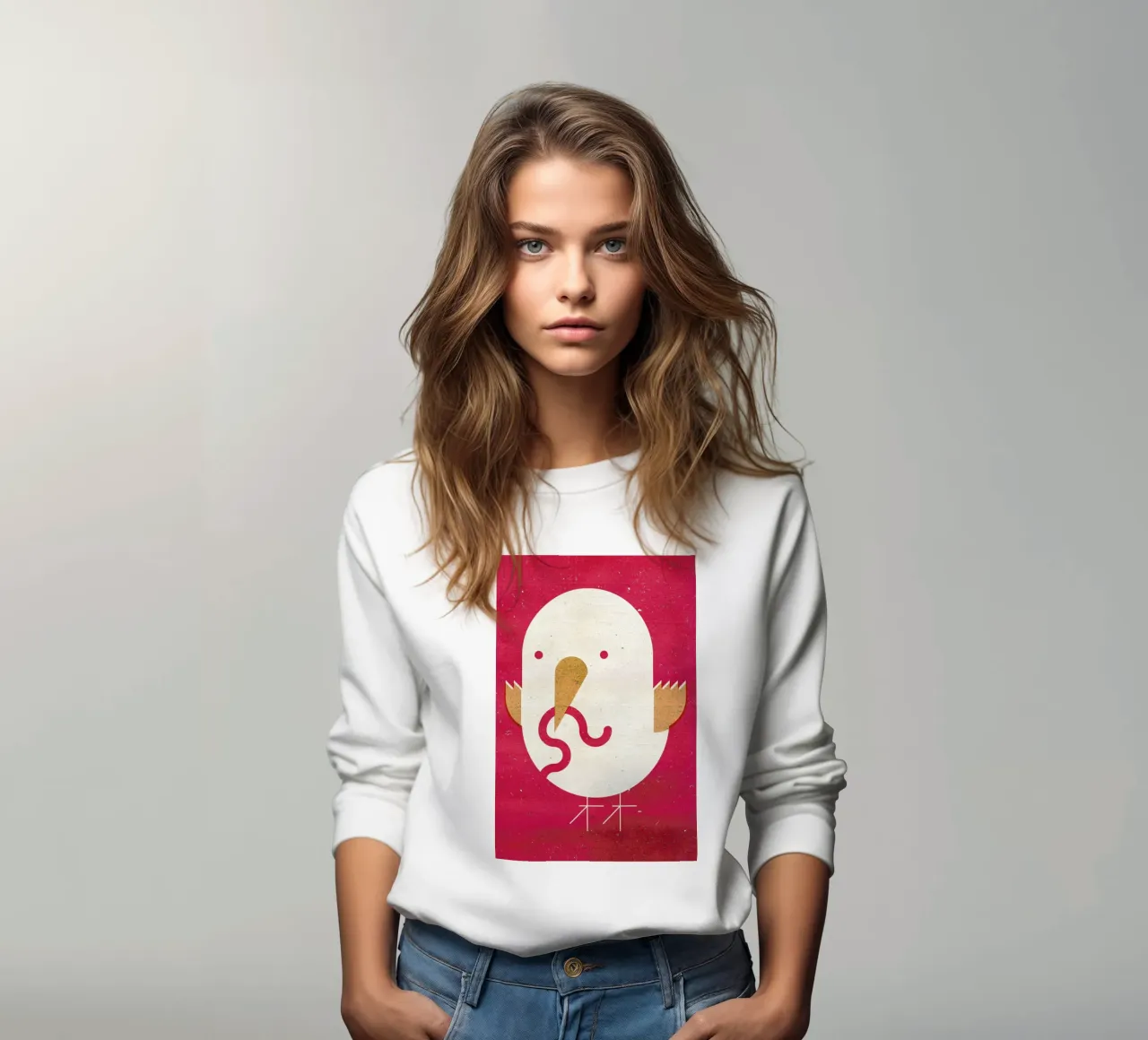 Big Bird sweatshirt by Komboh