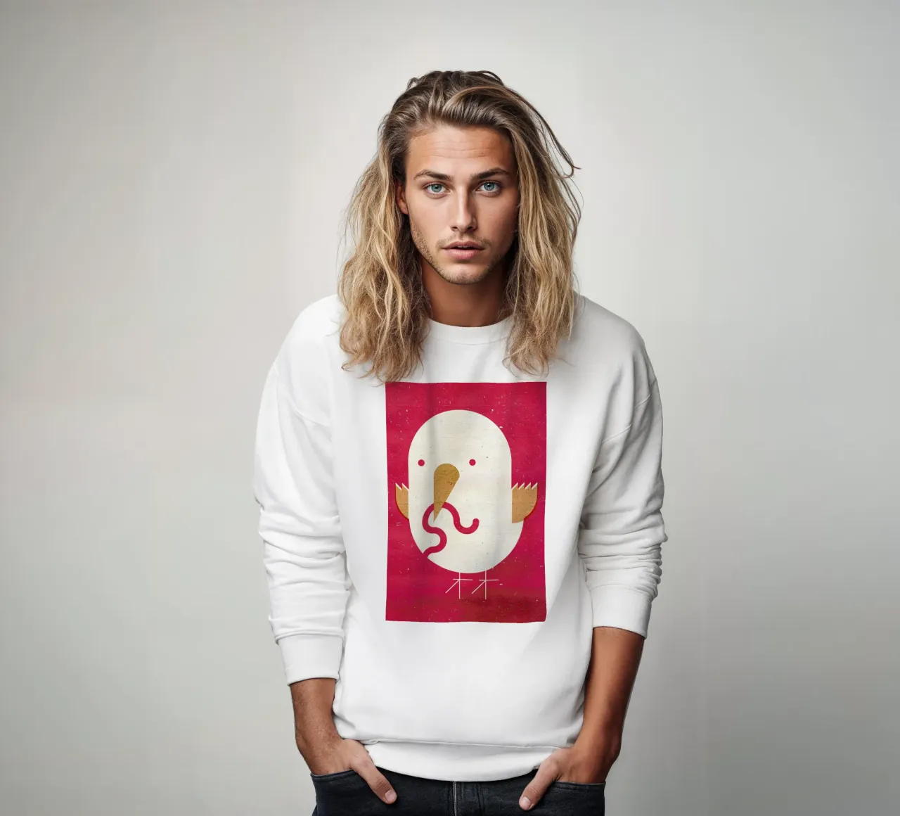 Big Bird sweatshirt by Komboh