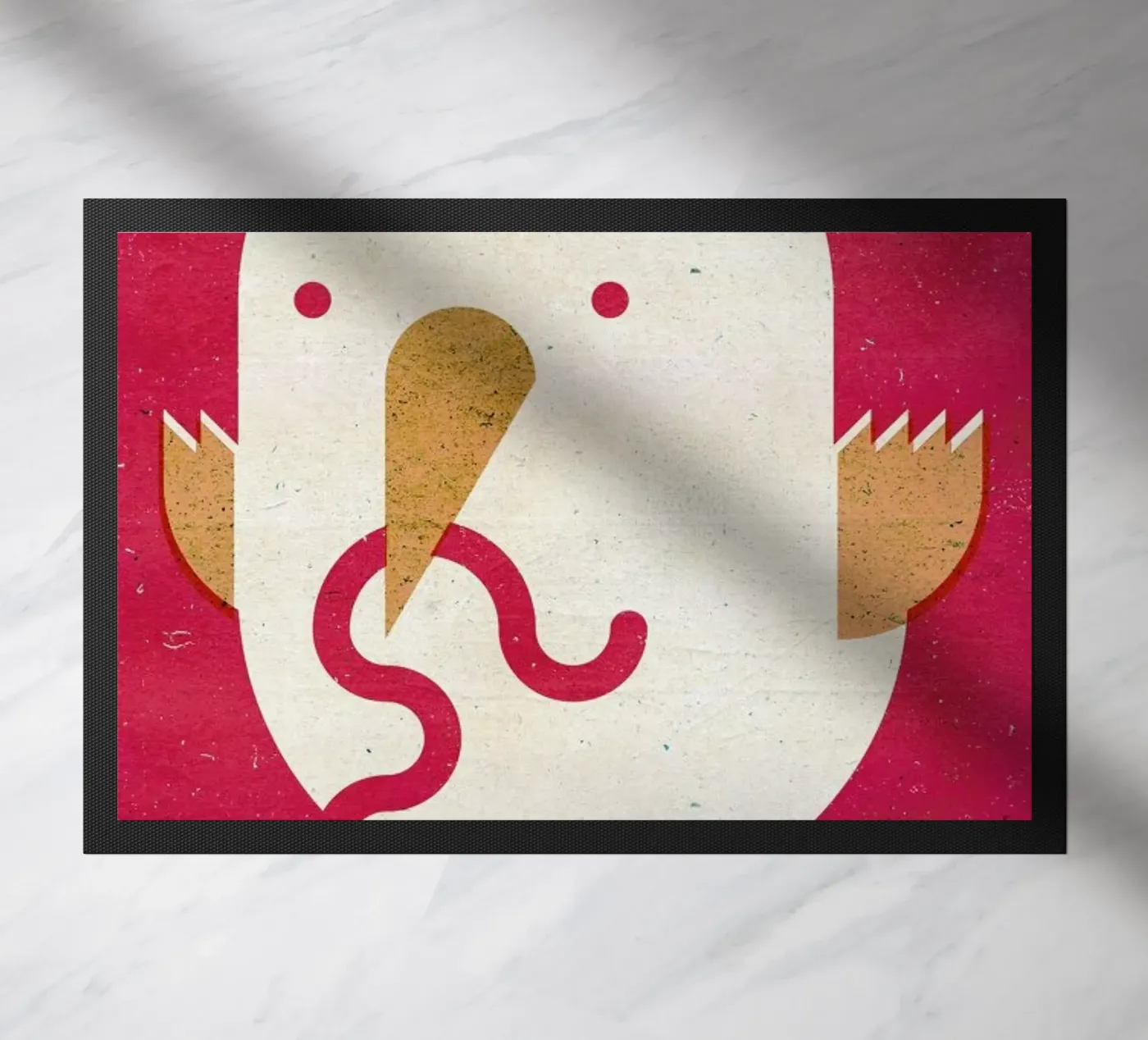 Big Bird doormat by Komboh