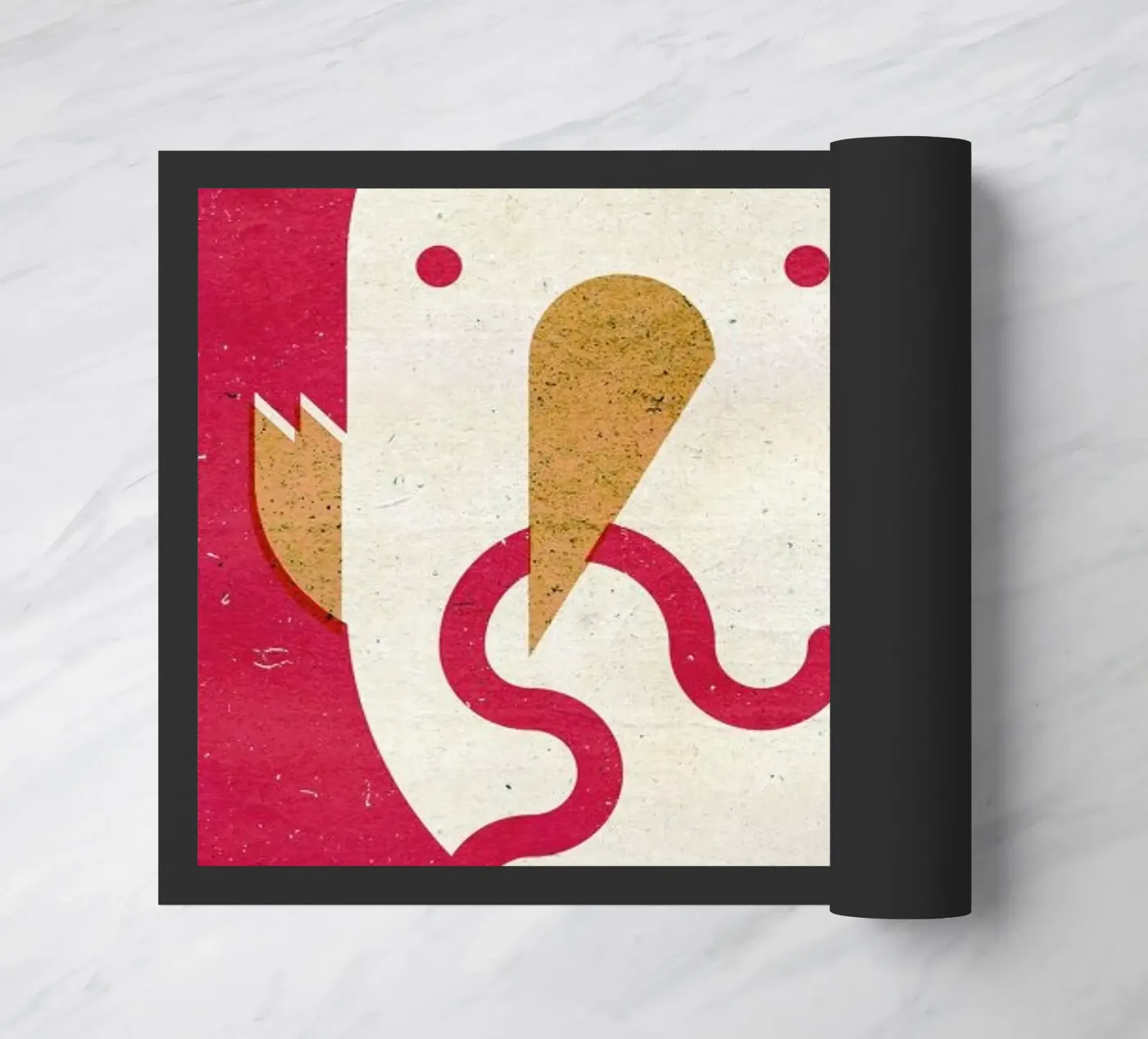Big Bird doormat by Komboh