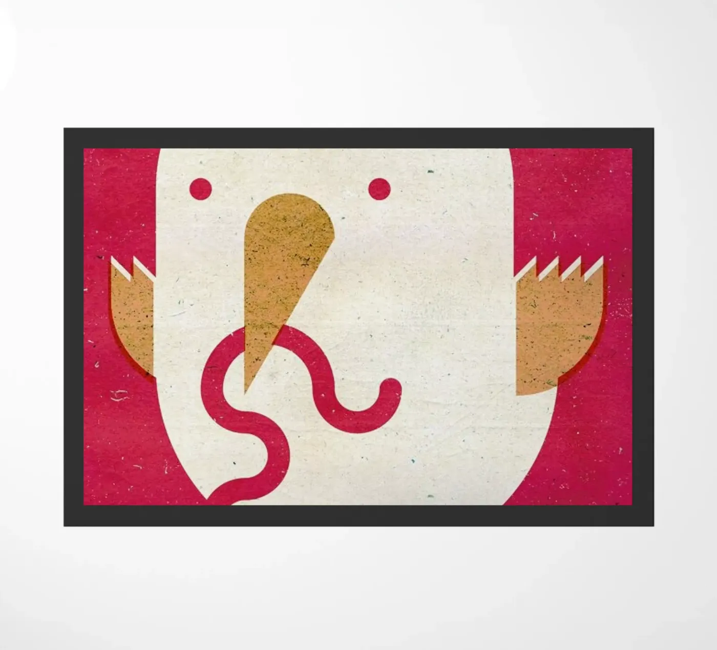 Big Bird doormat by Komboh