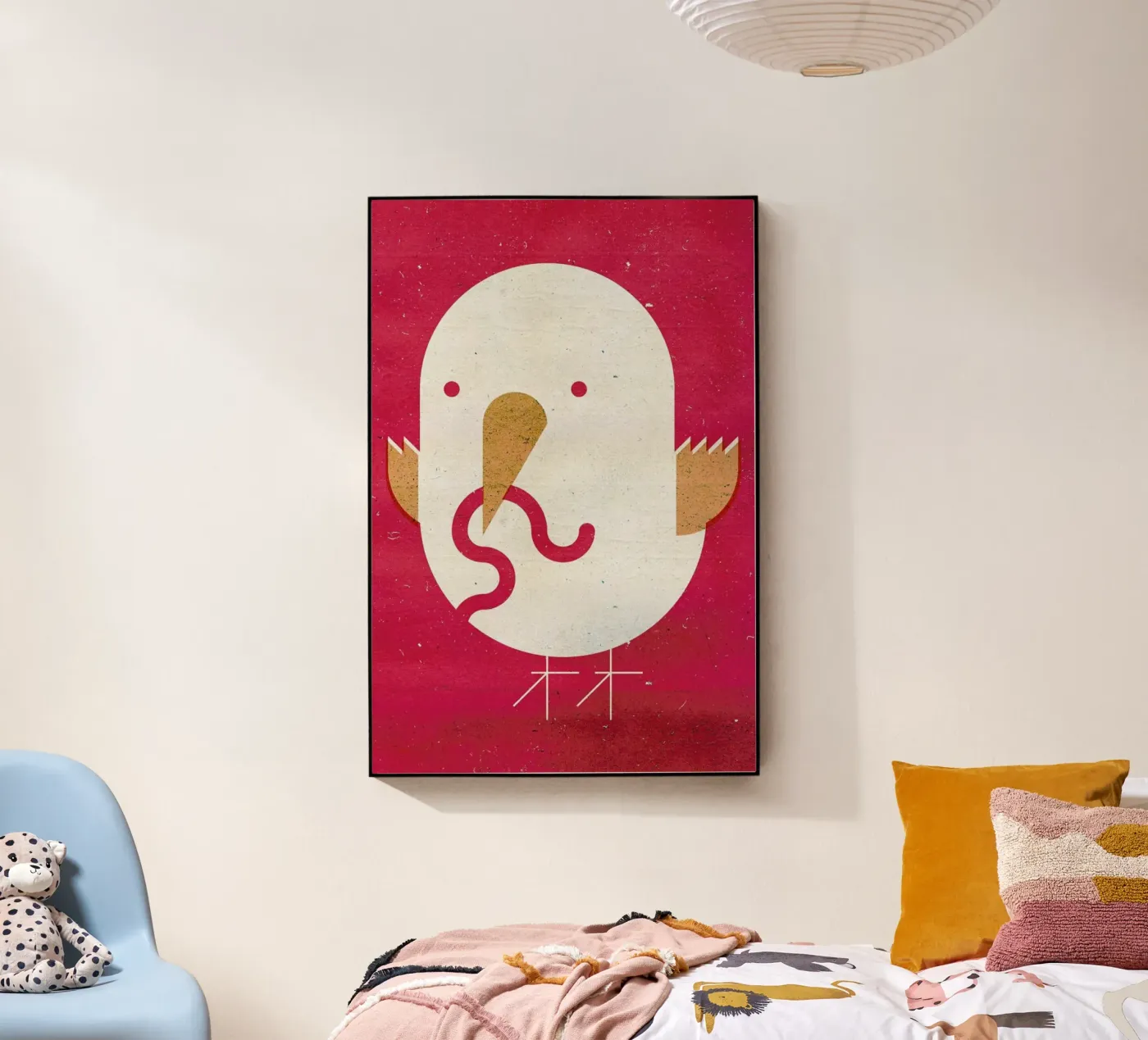 Big Bird Acryl-Glas von Komboh