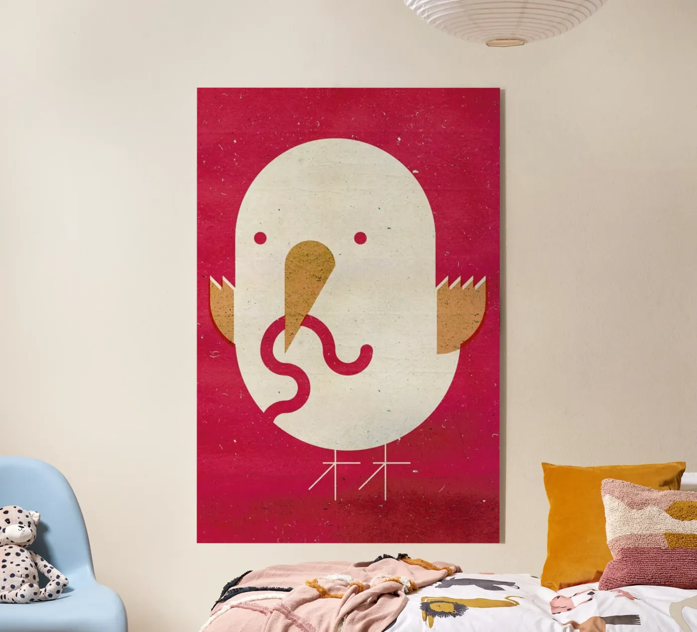 Big Bird Acryl-Glas von Komboh