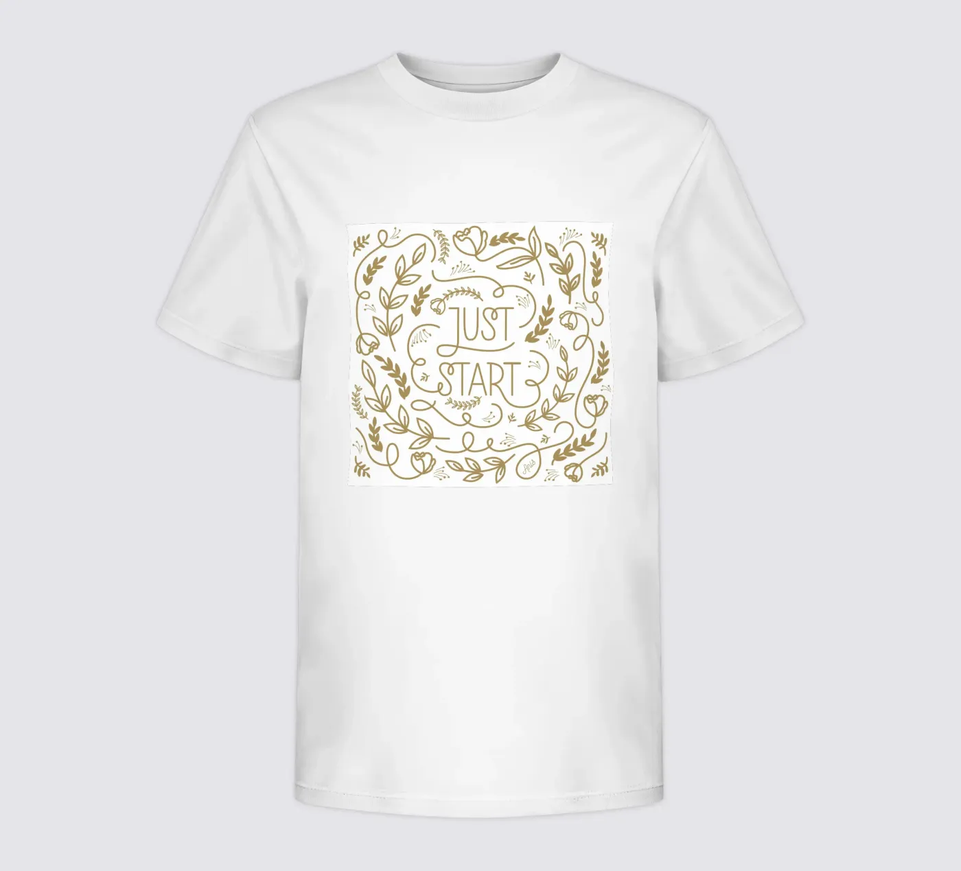 Just Start t-shirt bambini da anisillustration