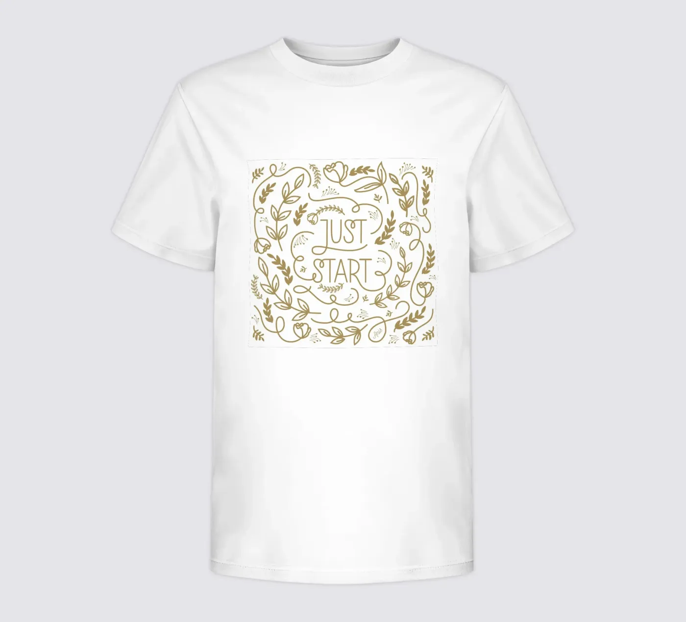 Just Start t-shirt bambini da anisillustration