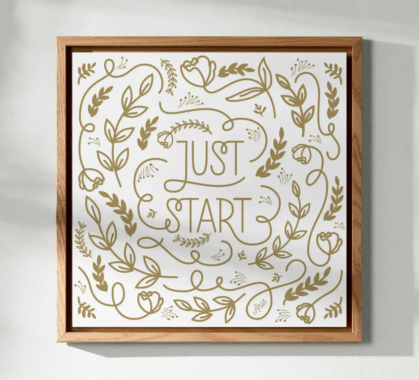 Just Start alluminio dibond da anisillustration