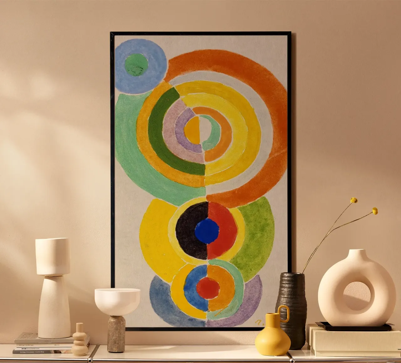 Robert Delaunay - Ritmo I. poster da ARTOTHEK