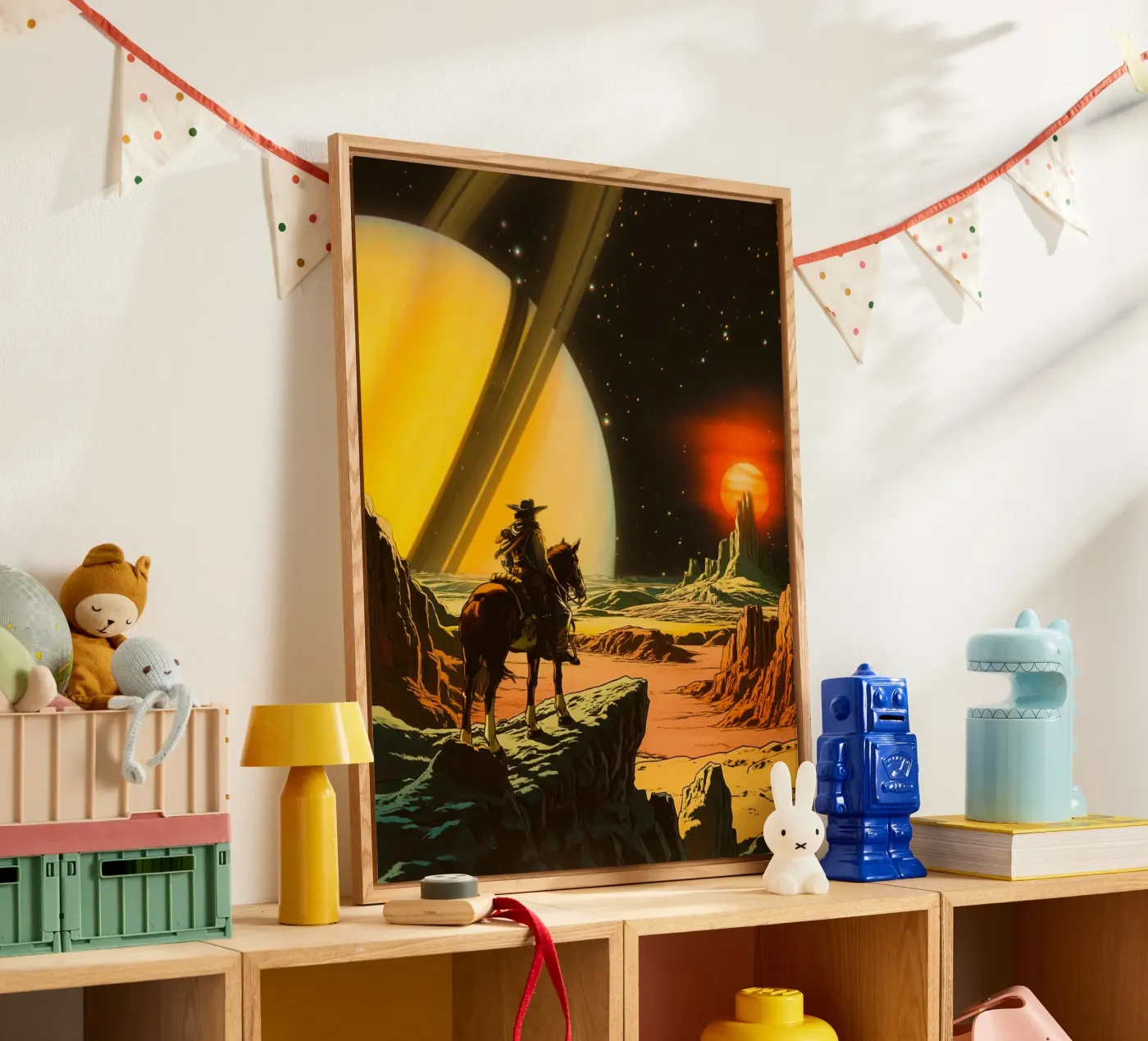 Cowboy cosmico plexiglass da Taudalpoi