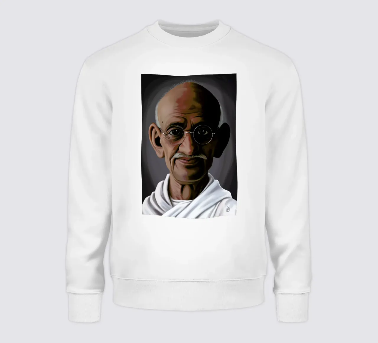 Mahatma Gandhi felpa da Rob Art | Illustration