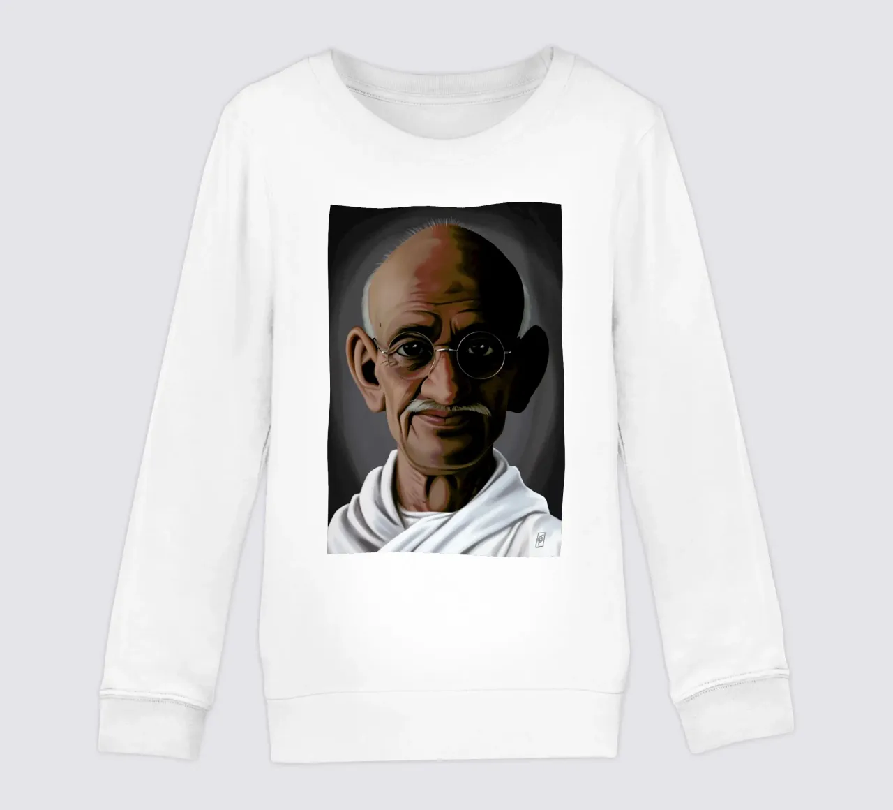 Mahatma Gandhi felpa bambino da Rob Art | Illustration