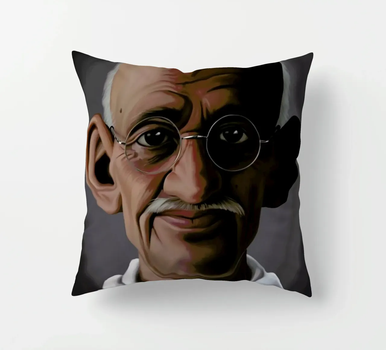 Mahatma Gandhi cuscino da Rob Art | Illustration
