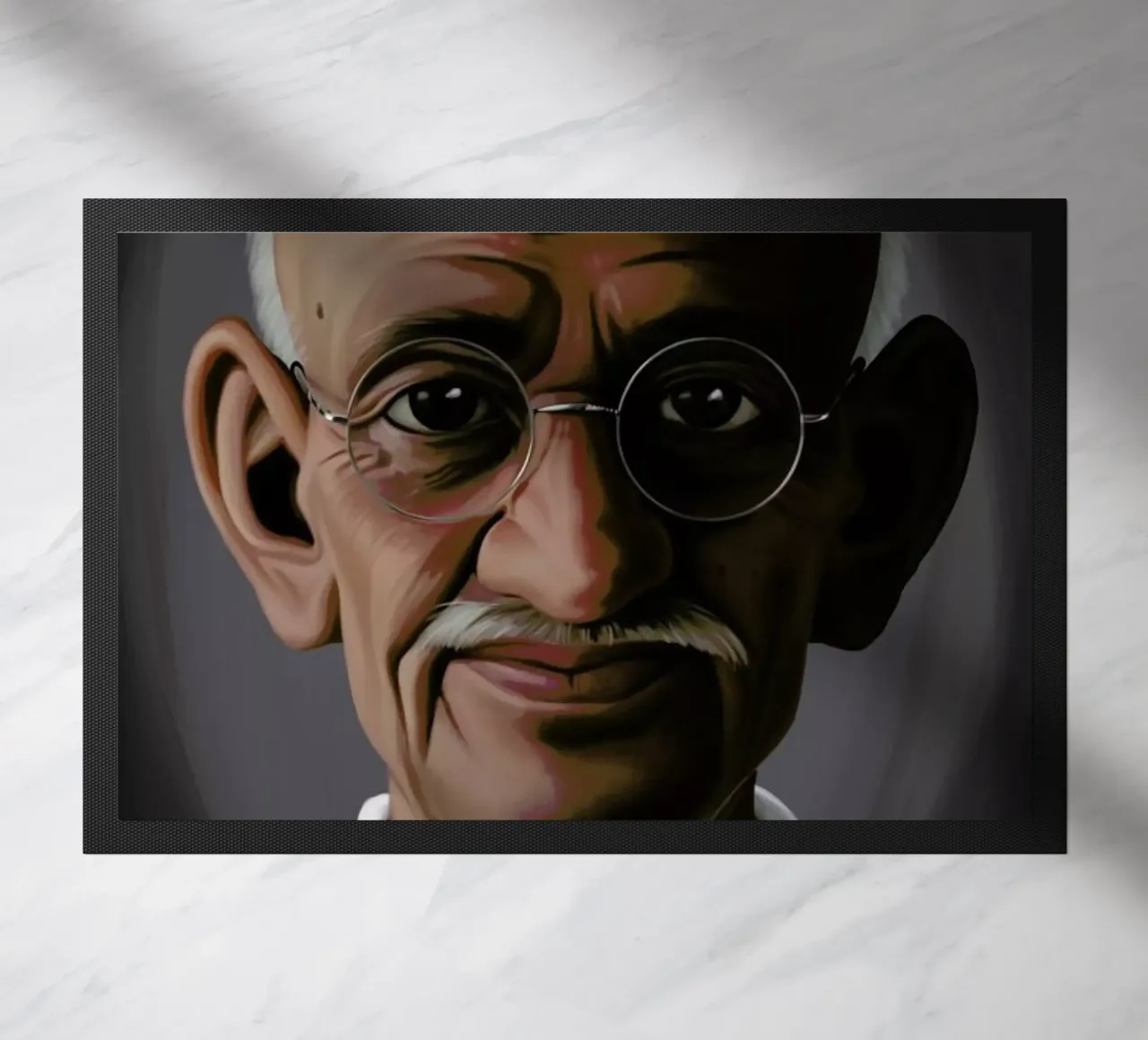 Mahatma Gandhi zerbino da Rob Art | Illustration