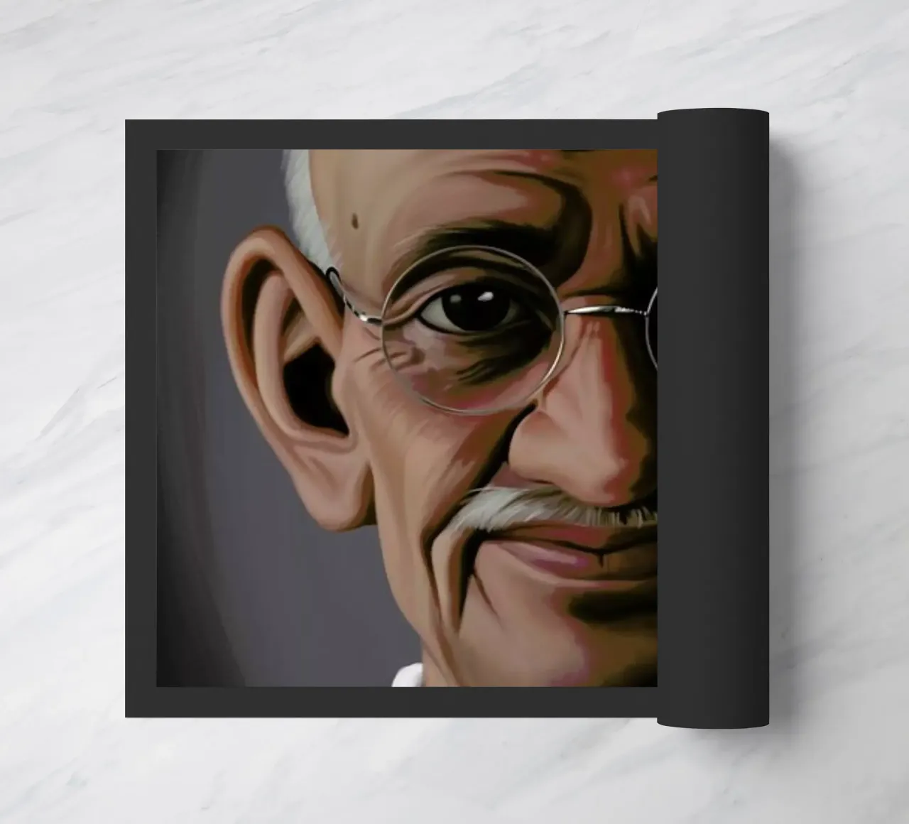 Mahatma Gandhi zerbino da Rob Art | Illustration