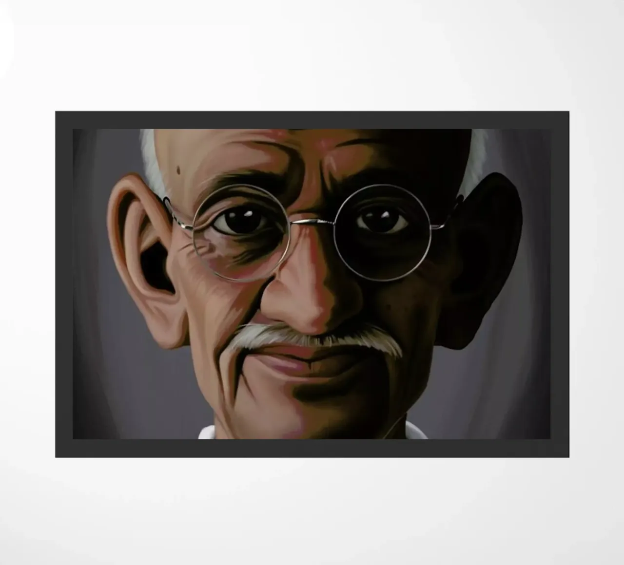 Mahatma Gandhi zerbino da Rob Art | Illustration