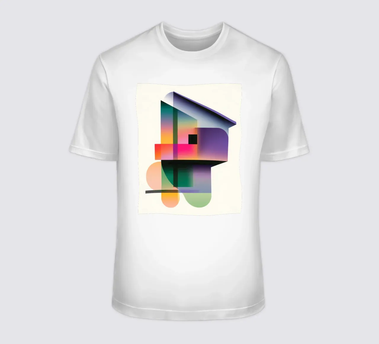 Forme geometriche colorate t-shirt da Geometric