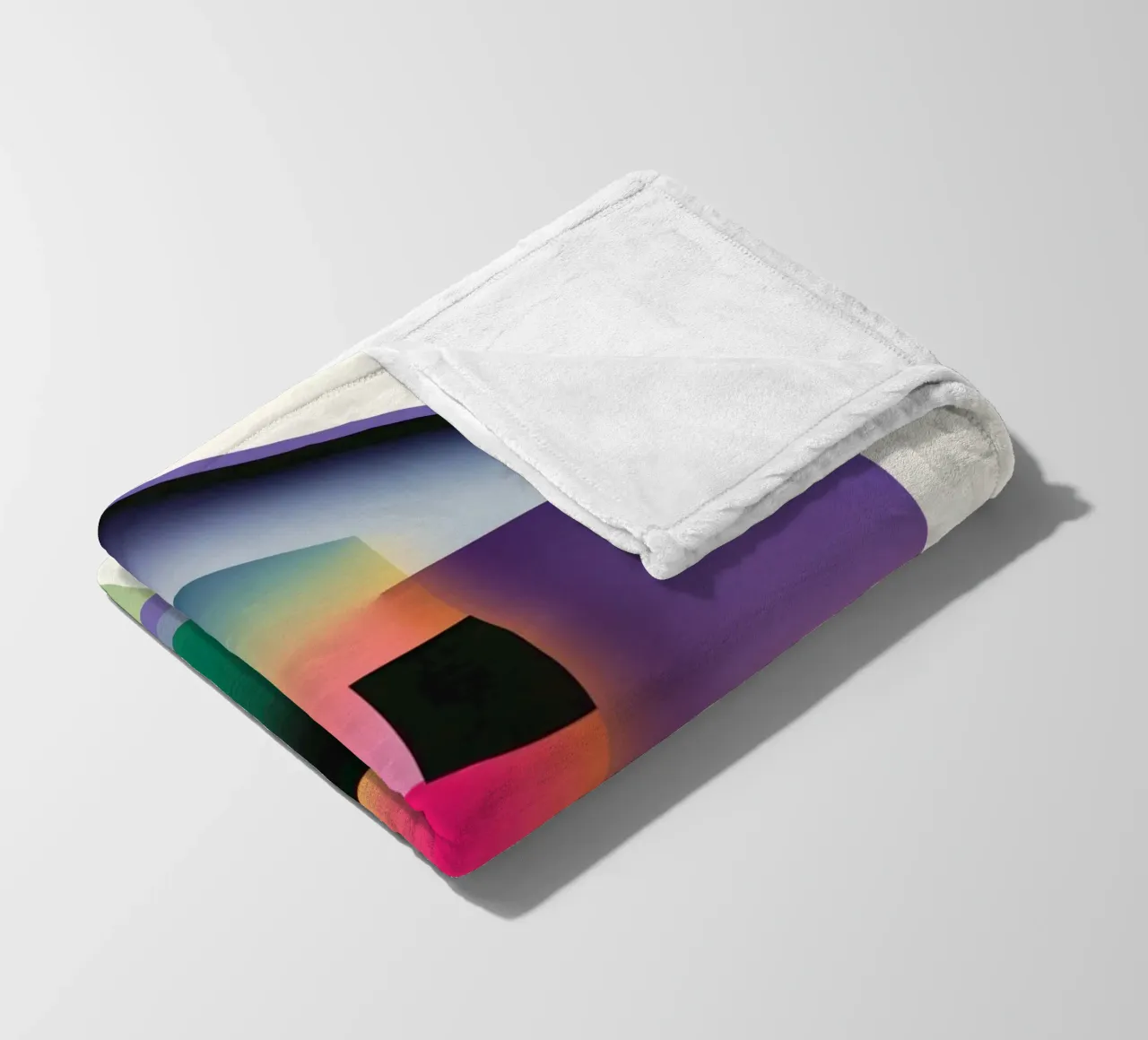 Forme geometriche colorate coperta in pile da Geometric