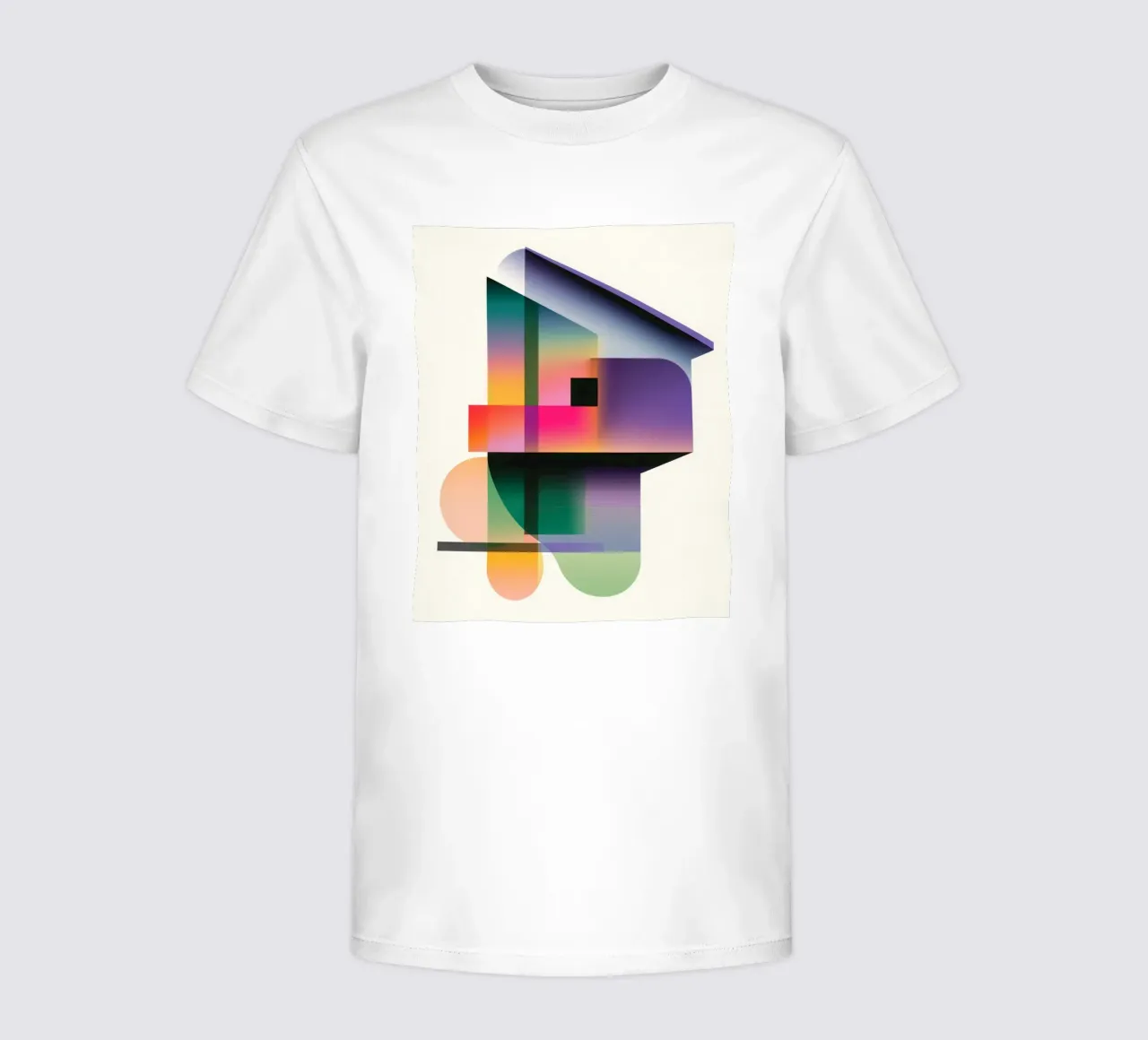 Forme geometriche colorate t-shirt bambini da Geometric