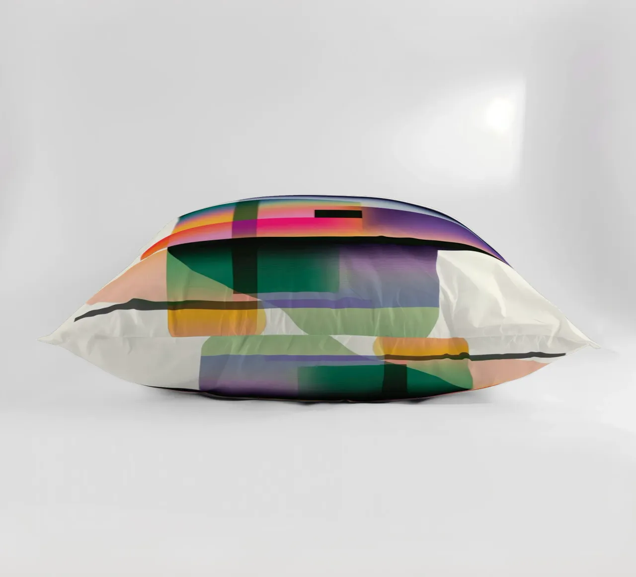 Forme geometriche colorate cuscino da Geometric