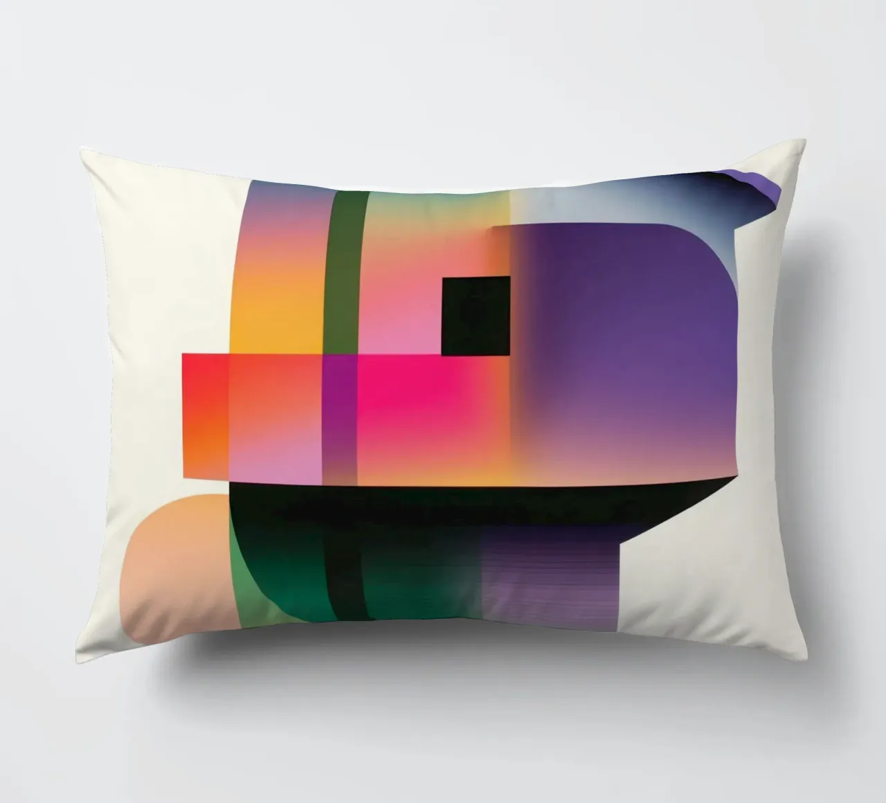 Forme geometriche colorate cuscino da Geometric