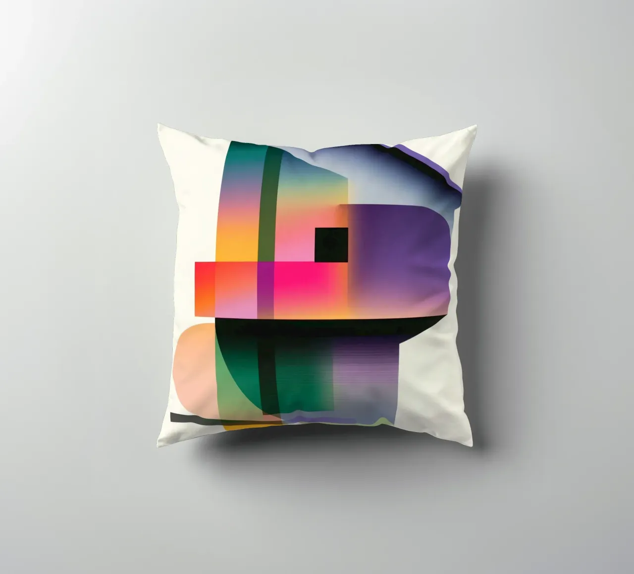 Forme geometriche colorate cuscino da Geometric