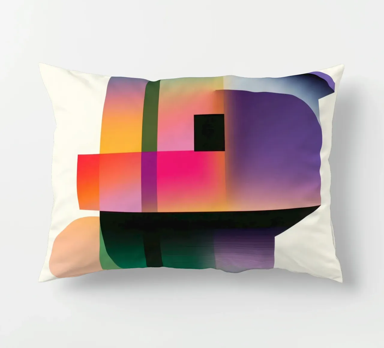 Forme geometriche colorate cuscino da Geometric