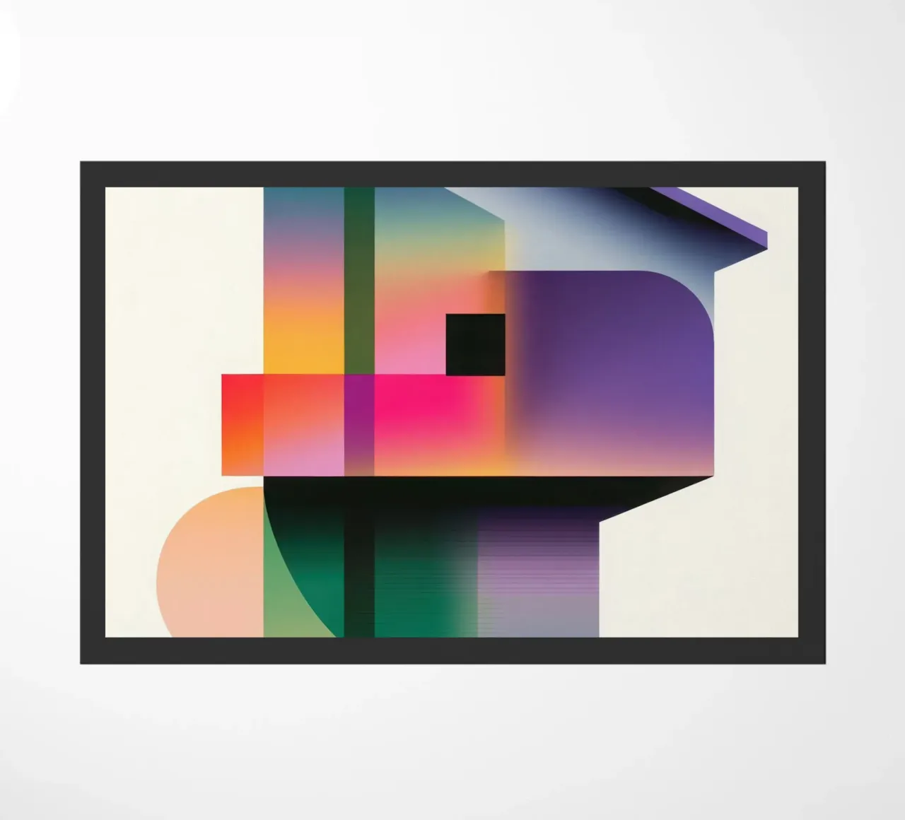 Forme geometriche colorate zerbino da Geometric