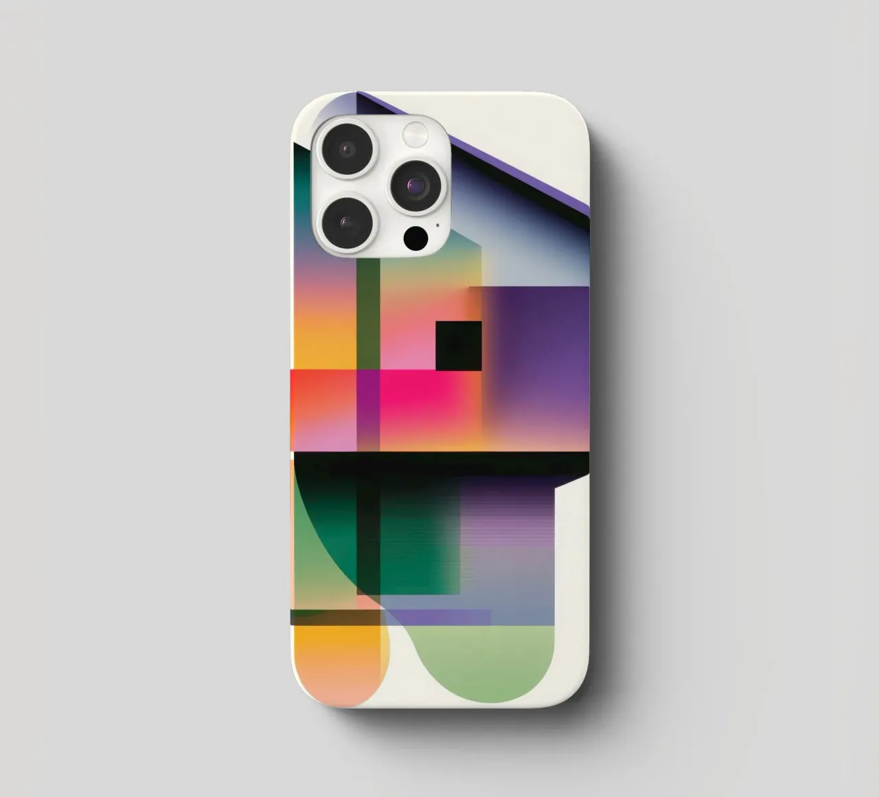 Forme geometriche colorate cover iphone da Geometric