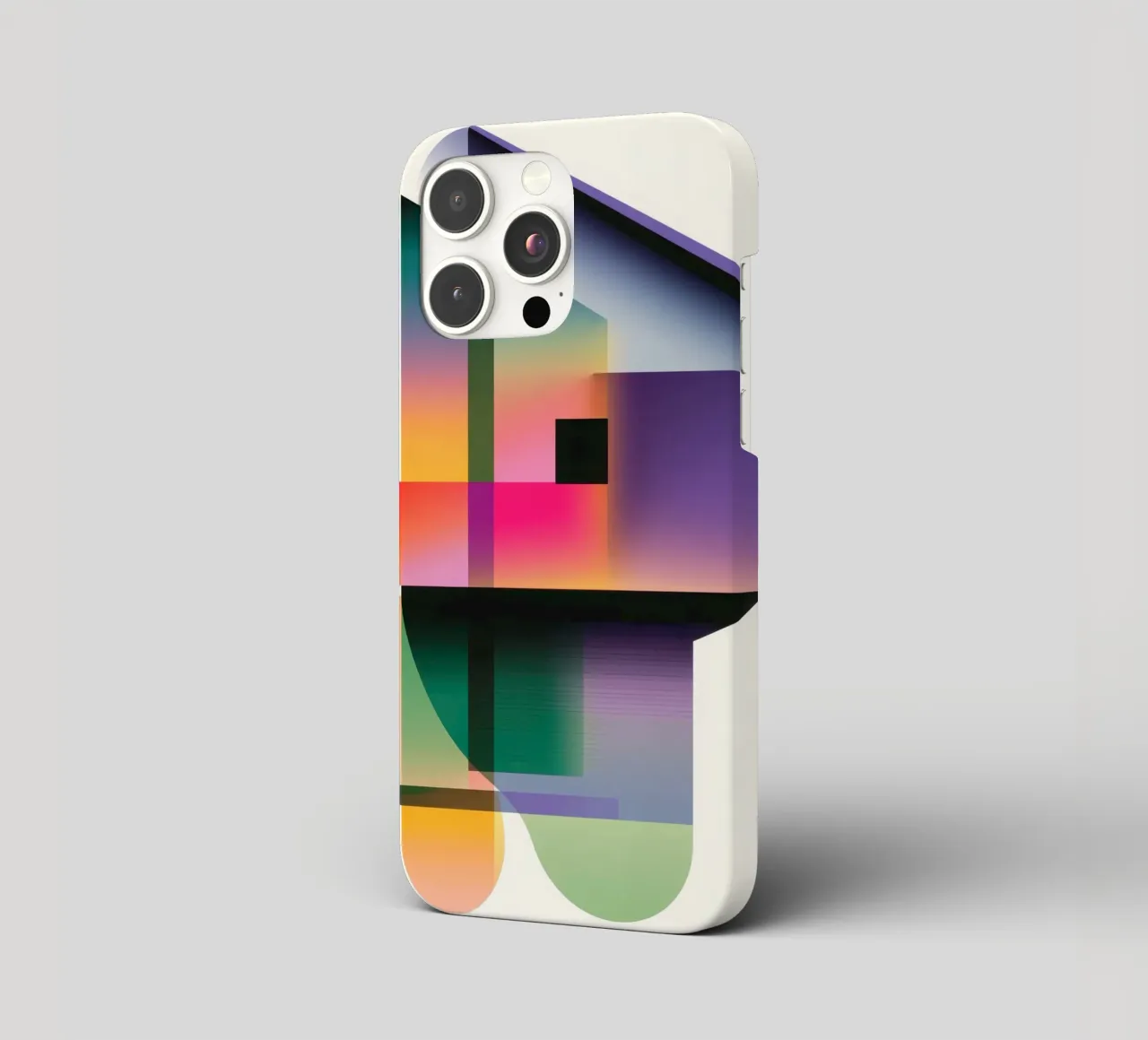Forme geometriche colorate cover iphone da Geometric