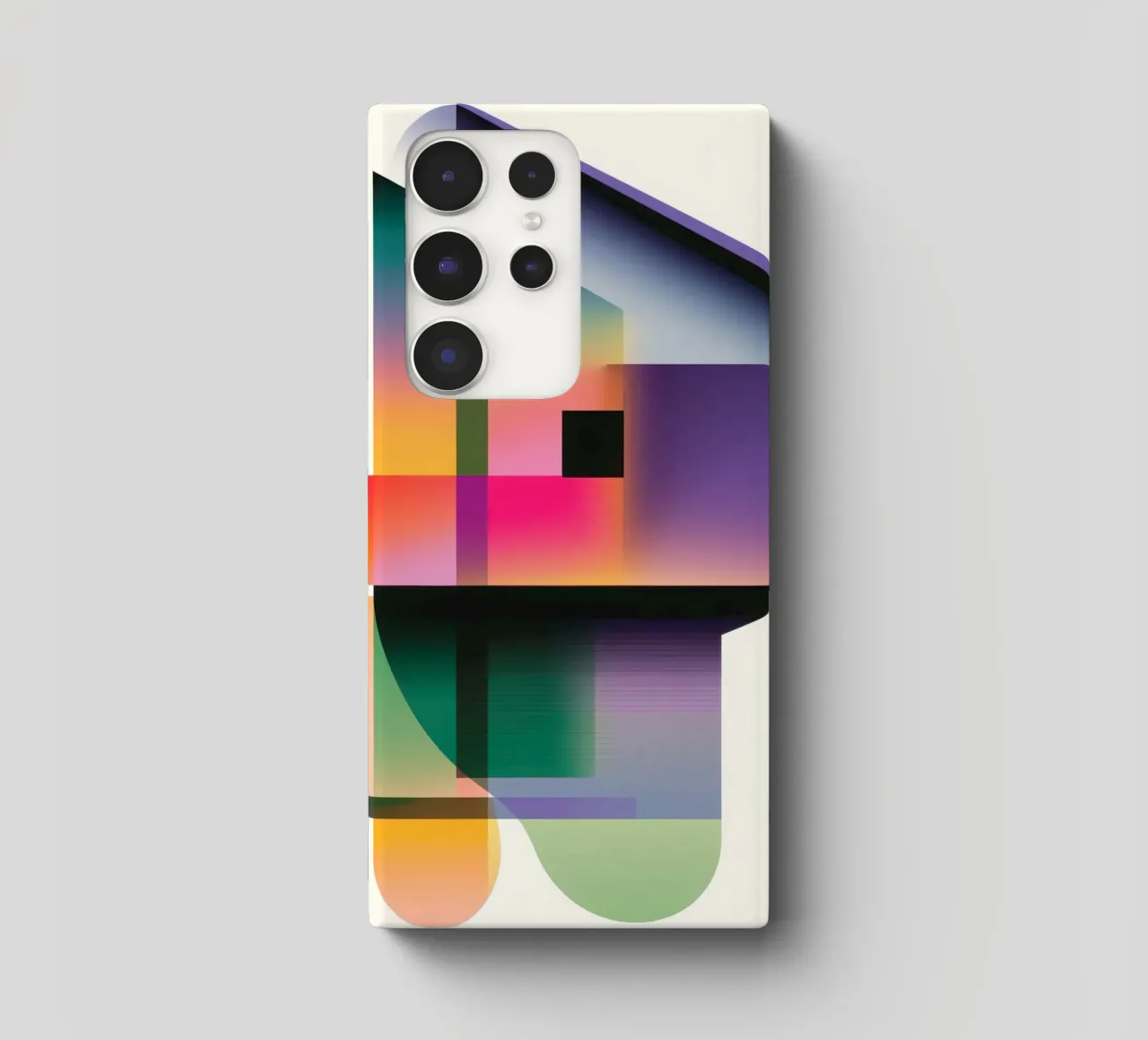 Forme geometriche colorate cover samsung da Geometric