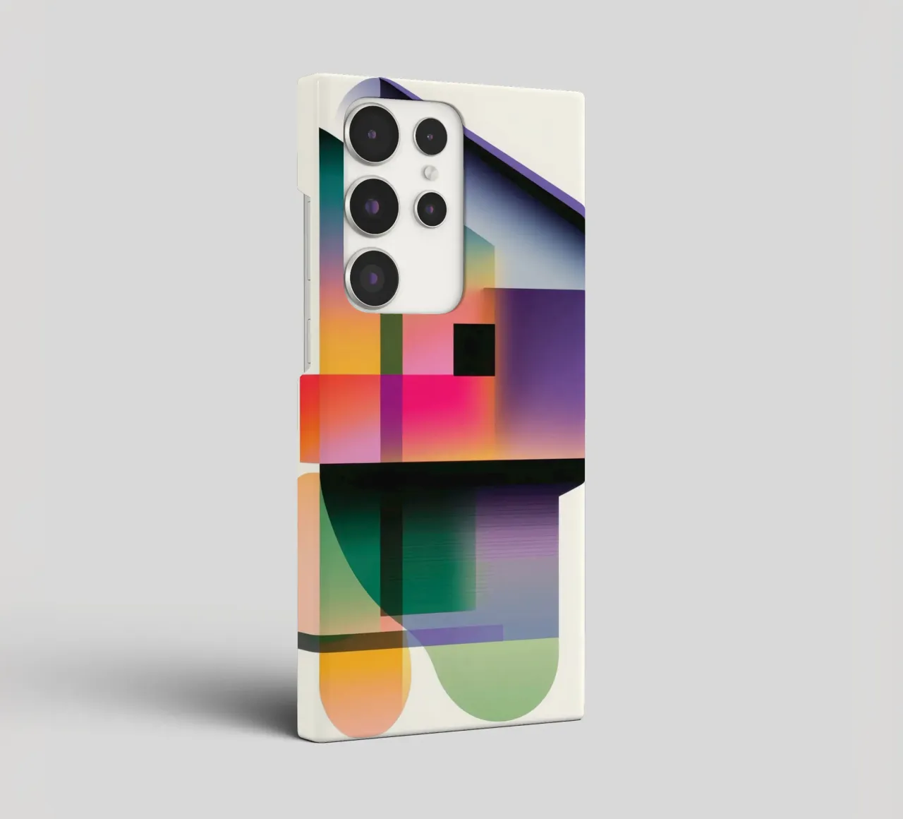 Forme geometriche colorate cover samsung da Geometric