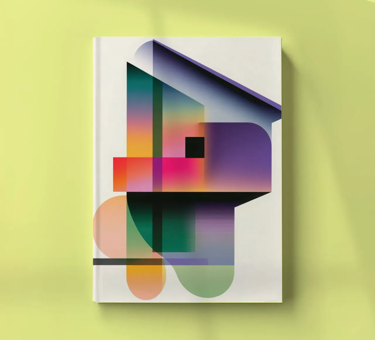 Forme geometriche colorate diario da Geometric