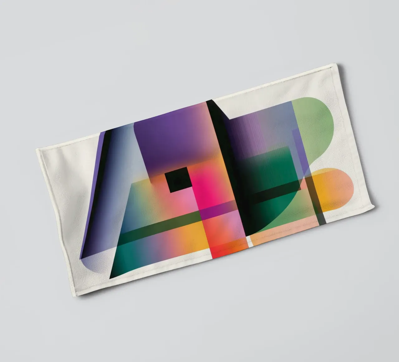 Forme geometriche colorate asciugamano da bagno da Geometric