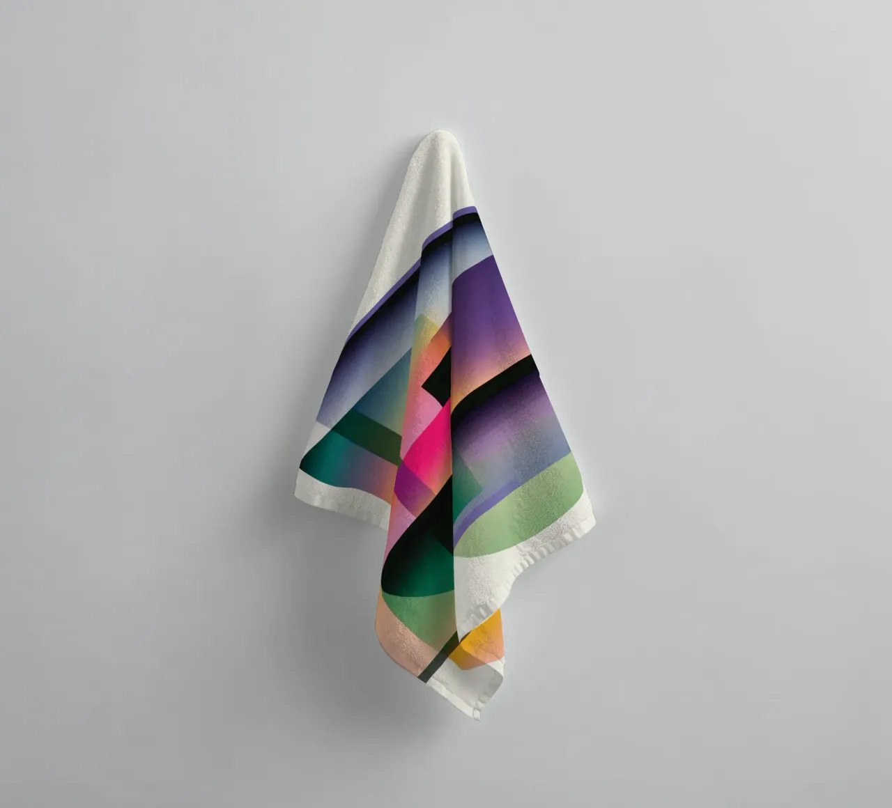 Forme geometriche colorate asciugamano da bagno da Geometric