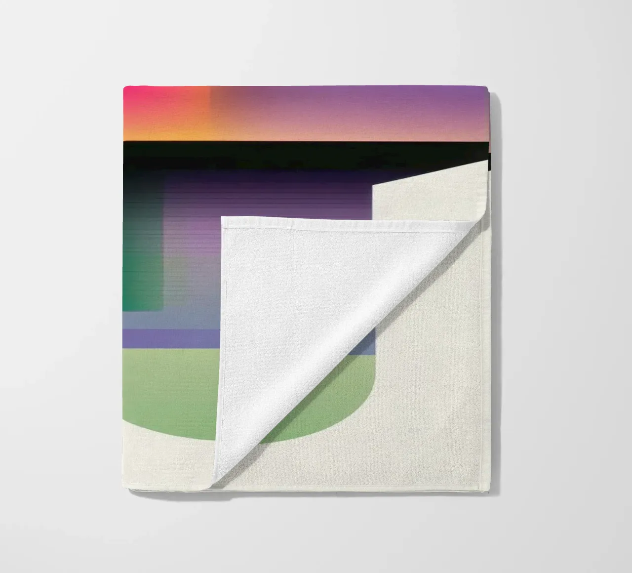 Forme geometriche colorate telo mare da Geometric