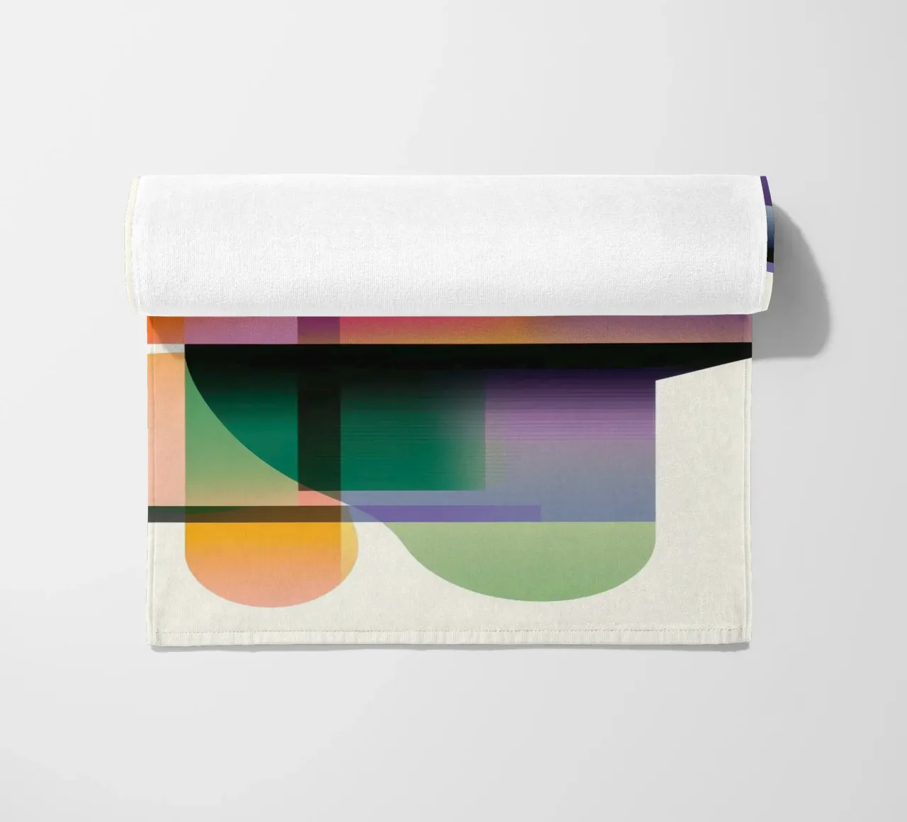 Forme geometriche colorate telo mare da Geometric