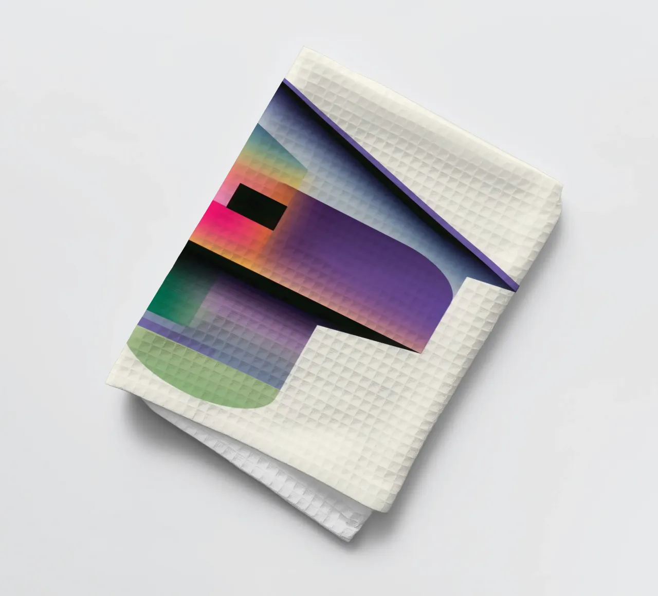 Forme geometriche colorate canovaccio da cucina da Geometric