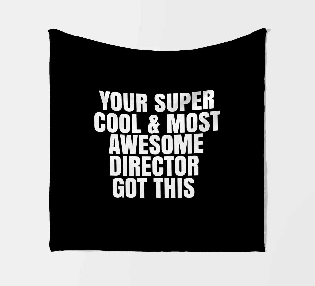 Your super cool and most awesome director got this coperta in pile da happieeagle